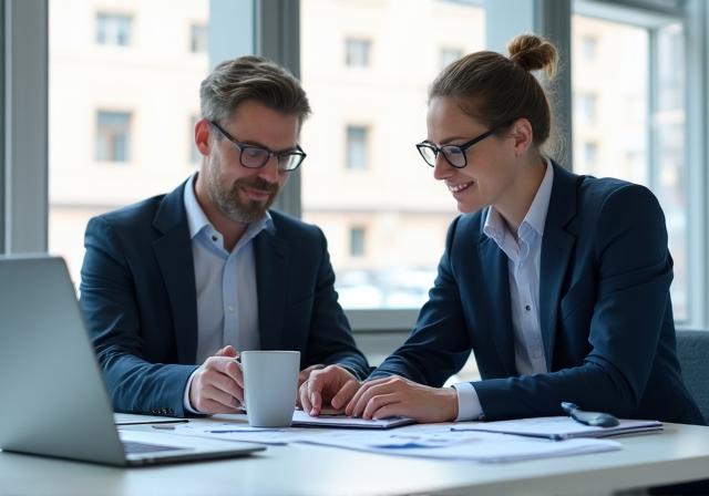 Professionelles Beratungsgespräch bei Aviary Ventures
